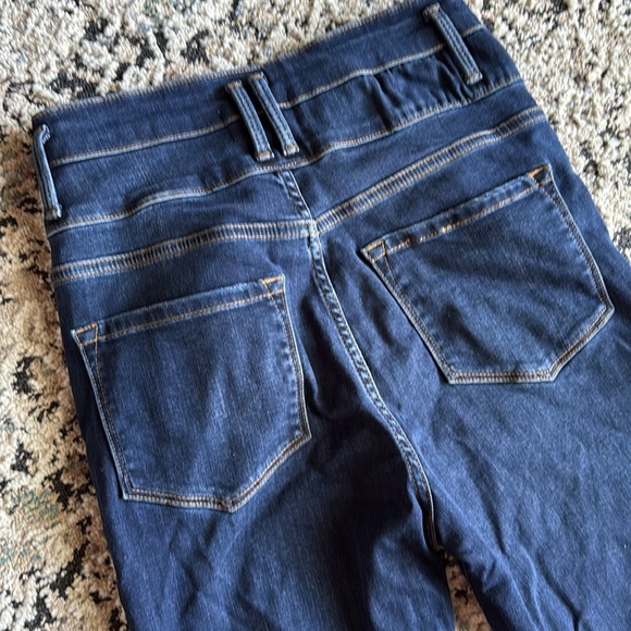 FRAME Le Catroux Seam High Waisted Crop Flare Jeans 28 - Picture 5 of 7